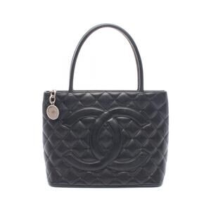Chanel Reissue Tote Bag Leather Calfskin Cowhide Black